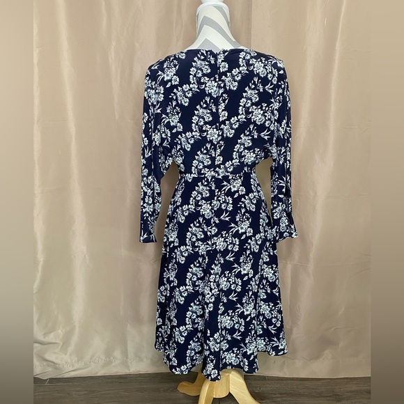 MaxMara Studio Floral Long Sleeve Dress - Picture 6 of 9